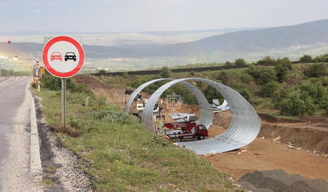 Çankırı'da demiryoluna alt geçit yapımı hız kazandı