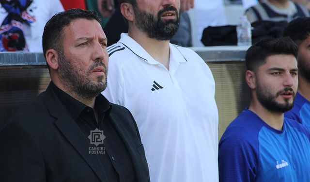 Çankırı FK hocası Sertaç Gezer sorumluluğu üstüne aldı!