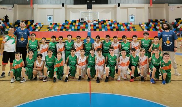ÇBA U10 Takımı, hazırlık Maçında Çorum Basketbol Akademi ile karşılaştı