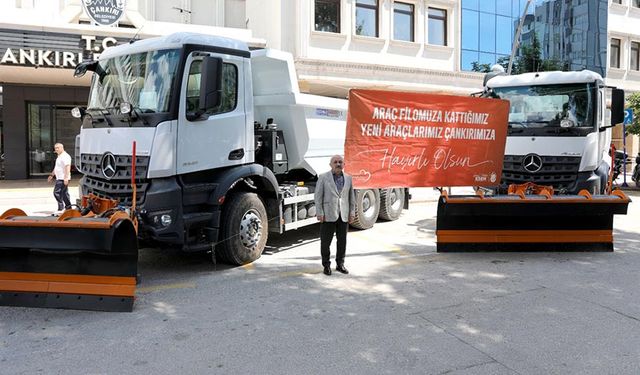 Çankırı Belediyesi'nden filoya takviye: Eski araçlar emekli ediliyor