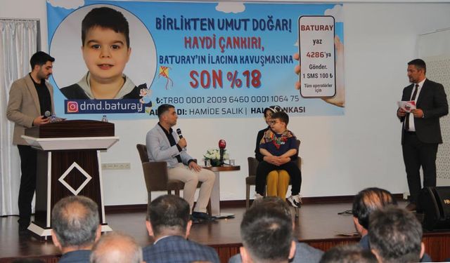 DMD Hastası Baturay’a Yardım Gecesi mutlu sonla tamamlandı