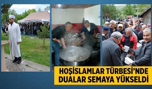 Hoşislamlar Türbesi’nde dualar semaya yükseldi