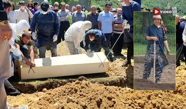 Çankırı’da KKKA şüphesiyle hayatını kaybeden anneye hüzünlü veda