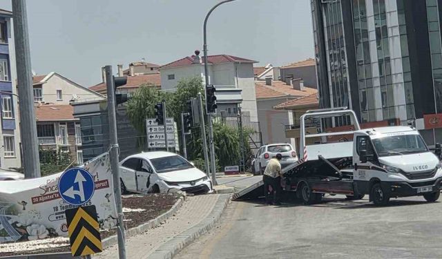 Ankara’da kaza: 3 yaralı