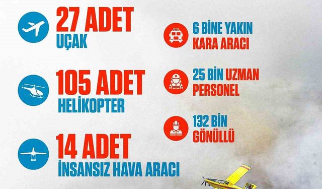 Cumhurbaşkanı Erdoğan’dan orman yangınlarıyla ilgili paylaşım