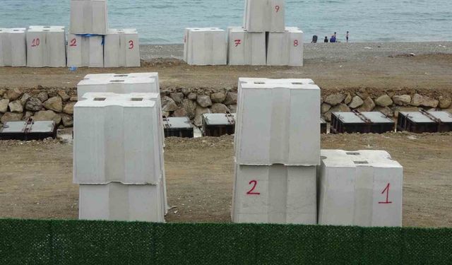 Dev dalgalardan korumak için devasa betonlar kullanılacak
