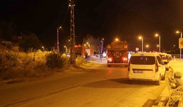 Evlilik teklifinde atılan havai fişekler ağaçlık alanda yangınına sebep oldu