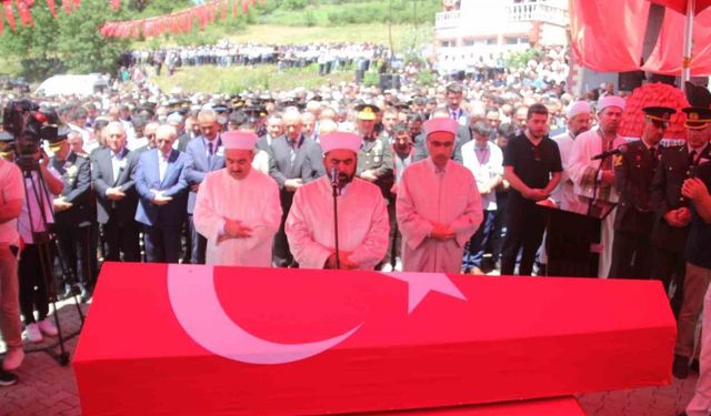 Ordulu şehit, son yolculuğuna uğurlandı