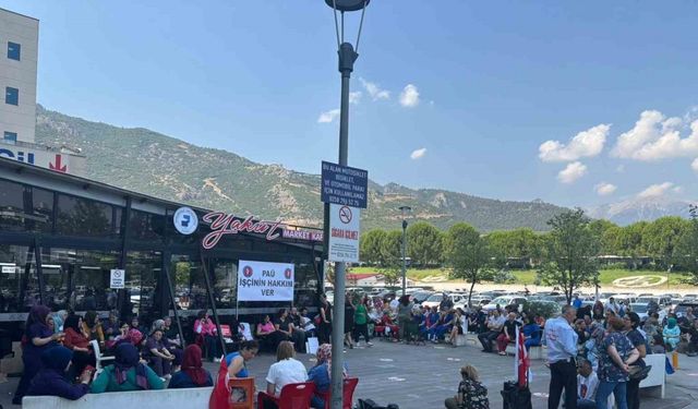 Pamukkale Üniversitesi Hastanesi çalışanları 3. kez iş bıraktı