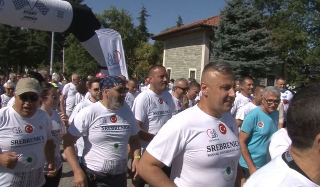 Srebrenitsa Soykırımı’nın 30. yılında hayatını kaybedenler için anma koşusu düzenlendi