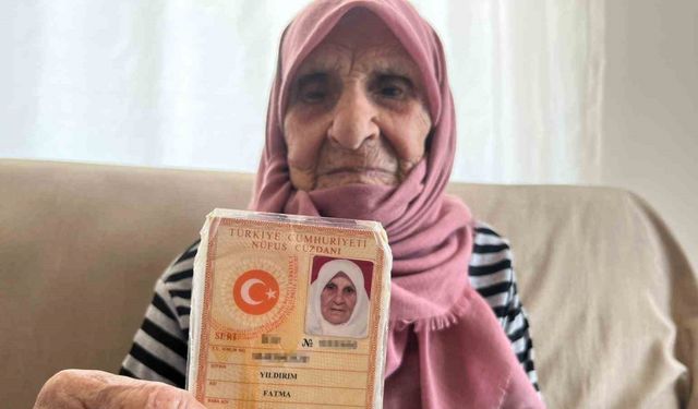 Tam 101 yaşında: 24 torunu var, torunun torununu gördü