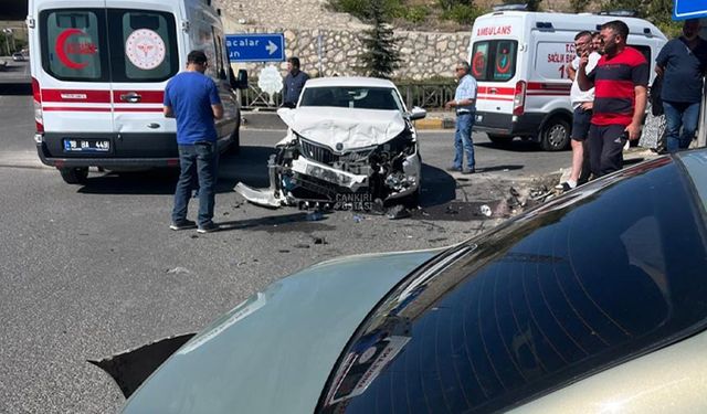Çankırı’da trafik kazası: 6 kişi yaralandı