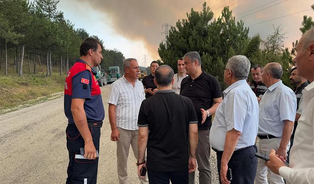 Hasan Sopacı Karabük Yangın Bölgesinde: “Her Duman Ciğerimizi Sızlatıyor”