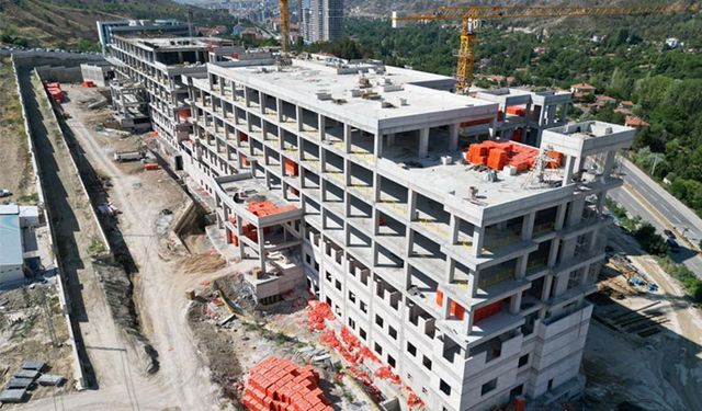 Çankırı Eğitim Araştırma Hastanesi %78 oranında tamamlandı