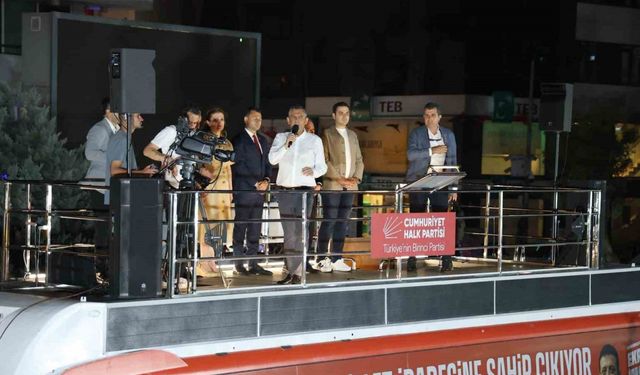 CHP Genel Başkanı Özel, Aksaray’da mitinge katıldı