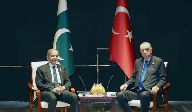Cumhurbaşkanı Erdoğan, Pakistan Başbakanı Şerif ile görüştü