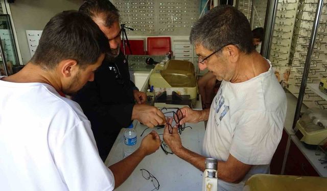 Eski usul gözlükçülükte Mardin’in yaşayan ustası, mesleğe yön veriyor