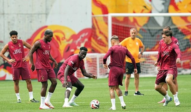 Galatasaray, Gaziantep FK hazırlıklarını tamamladı