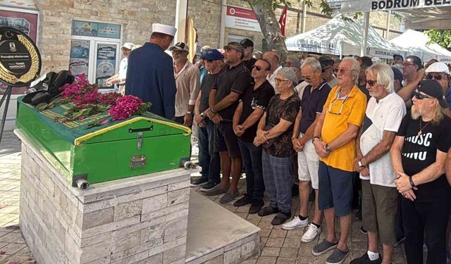Selçuk Alagöz için Bodrum’da tören düzenlendi