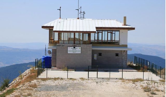 Ilgaz’da orman yangınları dijital kuleyle izleniyor