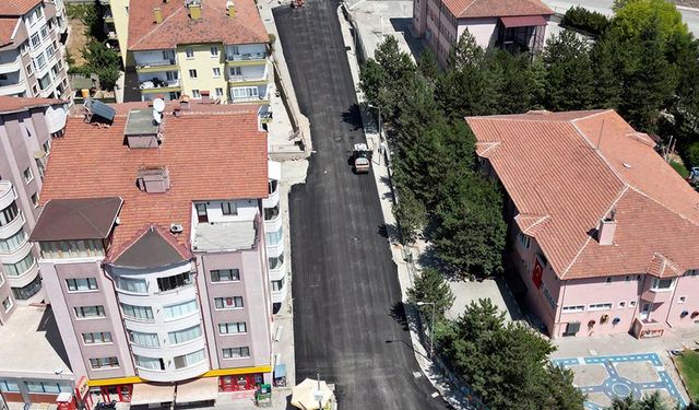 Meteoroloji Sokak’ta alt ve üstyapı çalışmaları tamamlandı
