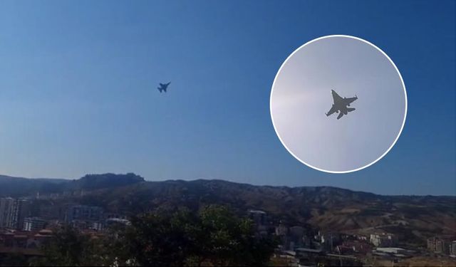 Çankırı Semaları F-16’ların sesiyle yankılandı