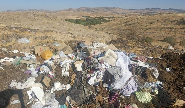 İğdir Ovasında yol kenarları çöplüğe döndü