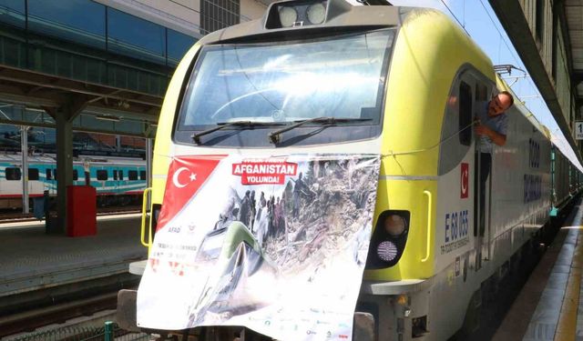 AFAD’dan Afganistan’a yardım eli: 23. İyilik Treni yola çıkıyor