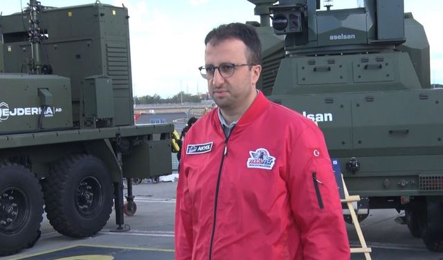 Aselsan Genel Müdürü  Akyol: "Dünyanın en modern yaklaşımlarından Çelik Kubbe’yi adım adım inşa ediyoruz"