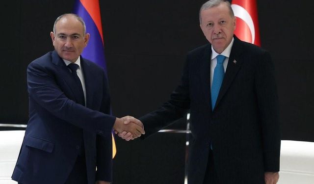 Cumhurbaşkanı Erdoğan, Ermenistan Başbakanı Paşinyan’ı kabul etti