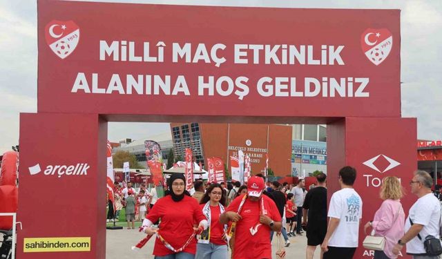 Konya’da mili maç heyecanı