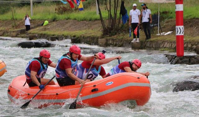 Rize’de Rafting Avrupa Kupası heyecanı yaşanıyor