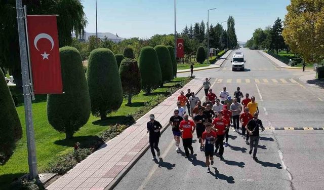 Şehit TUSAŞ mühendisi için ‘Anma Koşusu’ düzenlendi
