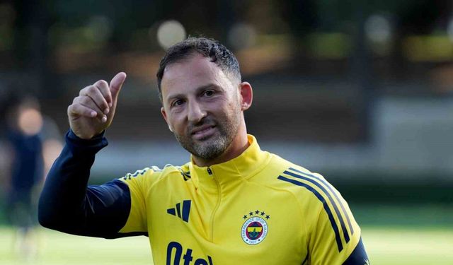 Tedesco, Fenerbahçe’nin başında ilk antrenmanına çıktı