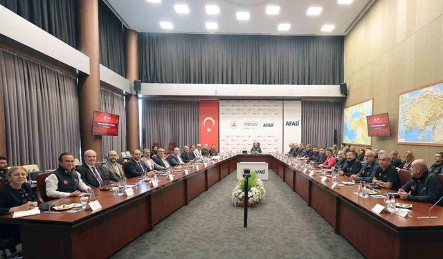Deprem Bilim Kurulu Toplantısı yapıldı