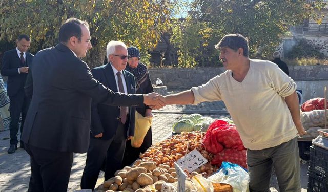 Korgun’da Esnaf ve Vatandaşla Samimi Buluşma