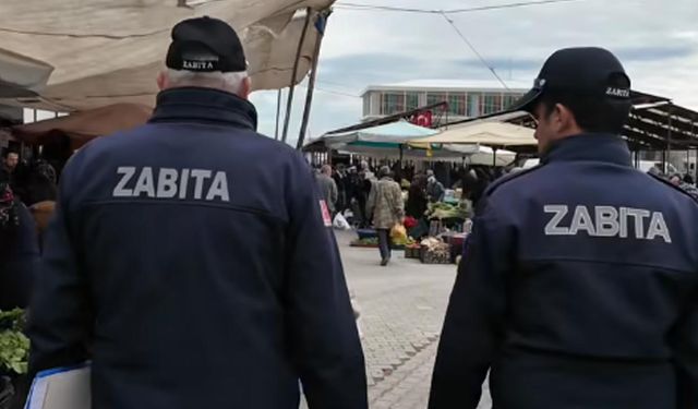 Kurşunlu zabıta ekiplerinden pazarda fiyat ve hijyen denetimi