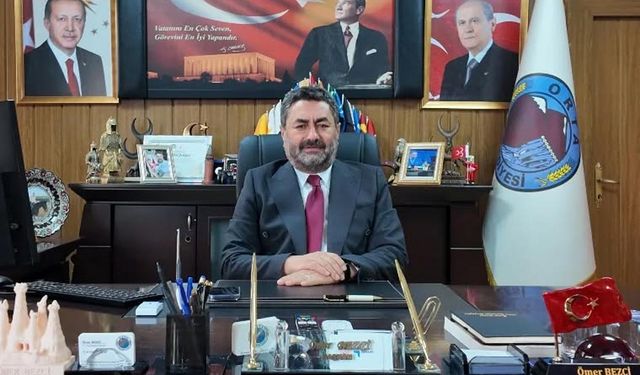 Orta Belediye Başkanı Ömer Bezci'nin 29 Ekim Mesajı