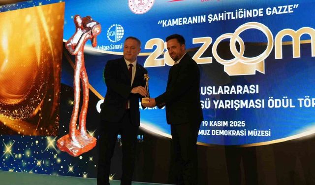 28. Zoom Uluslararası Haber Görüntüleri Yarışması’nda İHA’ya 4 ödül