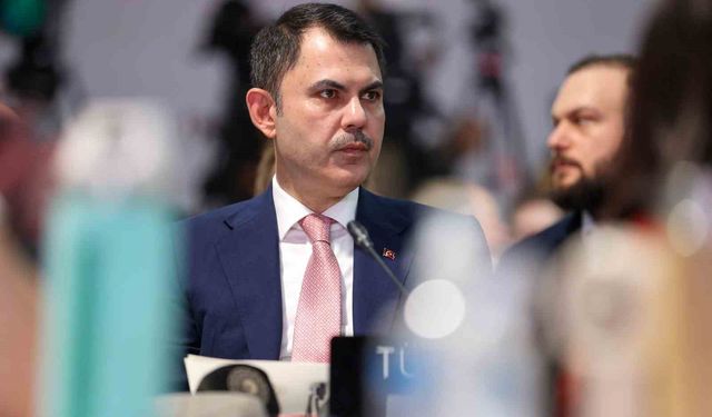 Bakan Kurum: 'COP31 Başkanlığı ve ev sahipliği Türkiye'de'