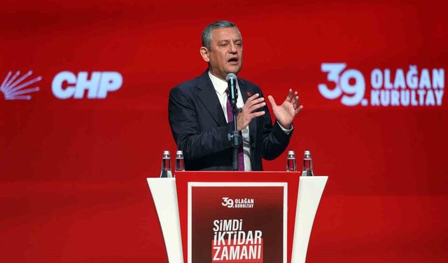 CHP Genel Başkanı Özel: 'CHP bizi eskiye döndürmek isteyenlerden arınacak'