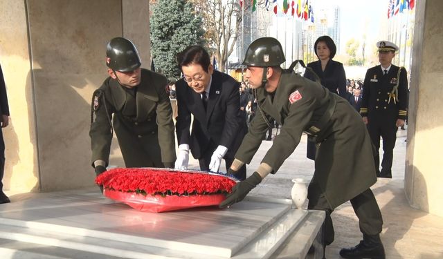 Güney Kore Cumhuriyeti Cumhurbaşkanı Myung'dan Kore gazilerine yakın ilgi