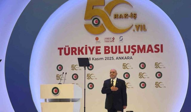 HAK-İŞ Başkanı Arslan: "Asgari ücret mevzuatımızı yeniden masada çalışmamız gerekiyor"