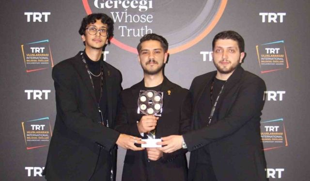 KBÜ öğrencilerinin ‘Cam Adam’ı TRT Belgesel Yarışmasında ödül kazandı