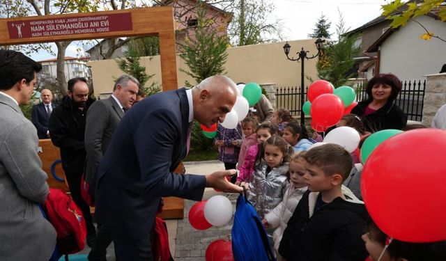 Naim Süleymanoğlu’nun doğduğu ev, restorasyon çalışmasının ardından açıldı