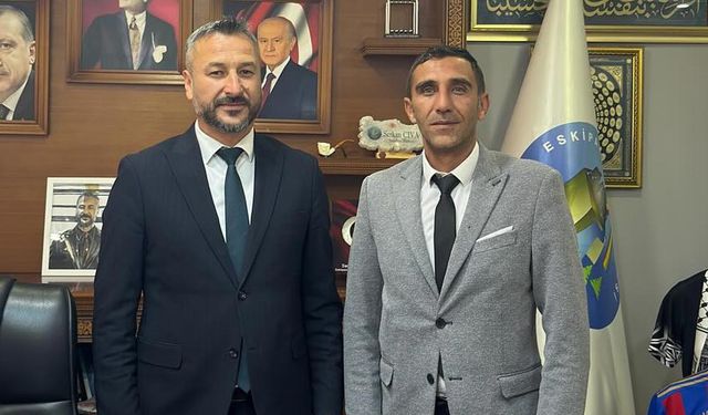 Başkan Karakaya’dan Başkan Cıva’ya Ziyaret