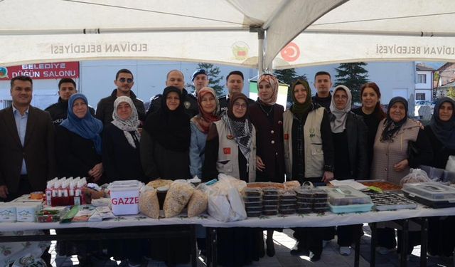 Eldivanlı Kadınlardan Gazze’ye Yardım Eli