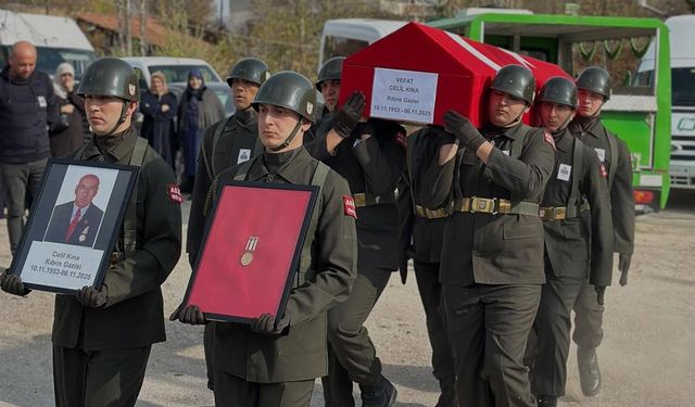 Ilgazlı Kıbrıs Gazisi Son Yolculuğuna Uğurlandı