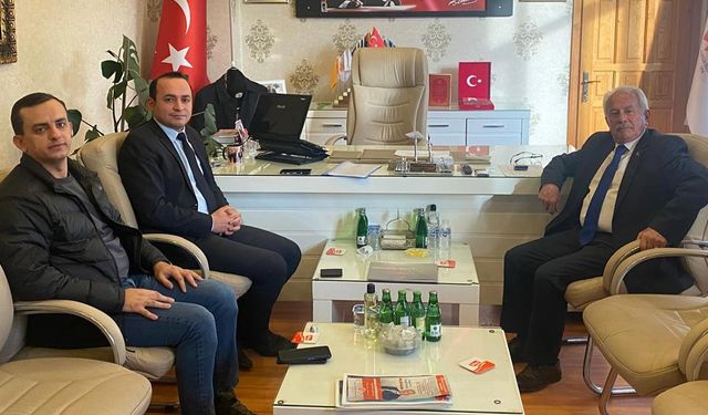 Samsun'a  AFAD Müdürü Matur’dan Başkan Kozan’a  ziyaret