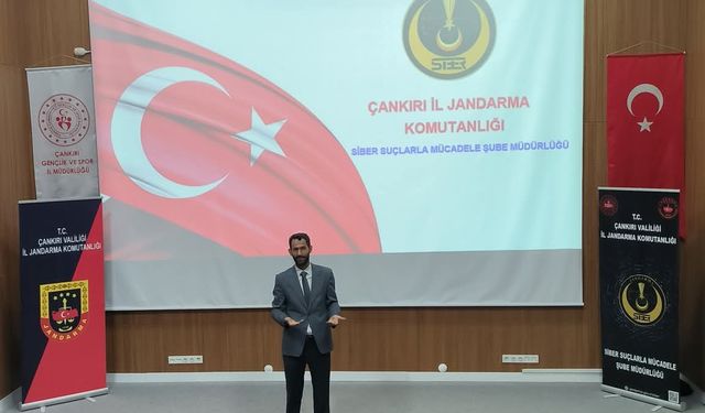 Kurşunlu’da Siber Suçlarla Mücadele Eğitimi Düzenlendi